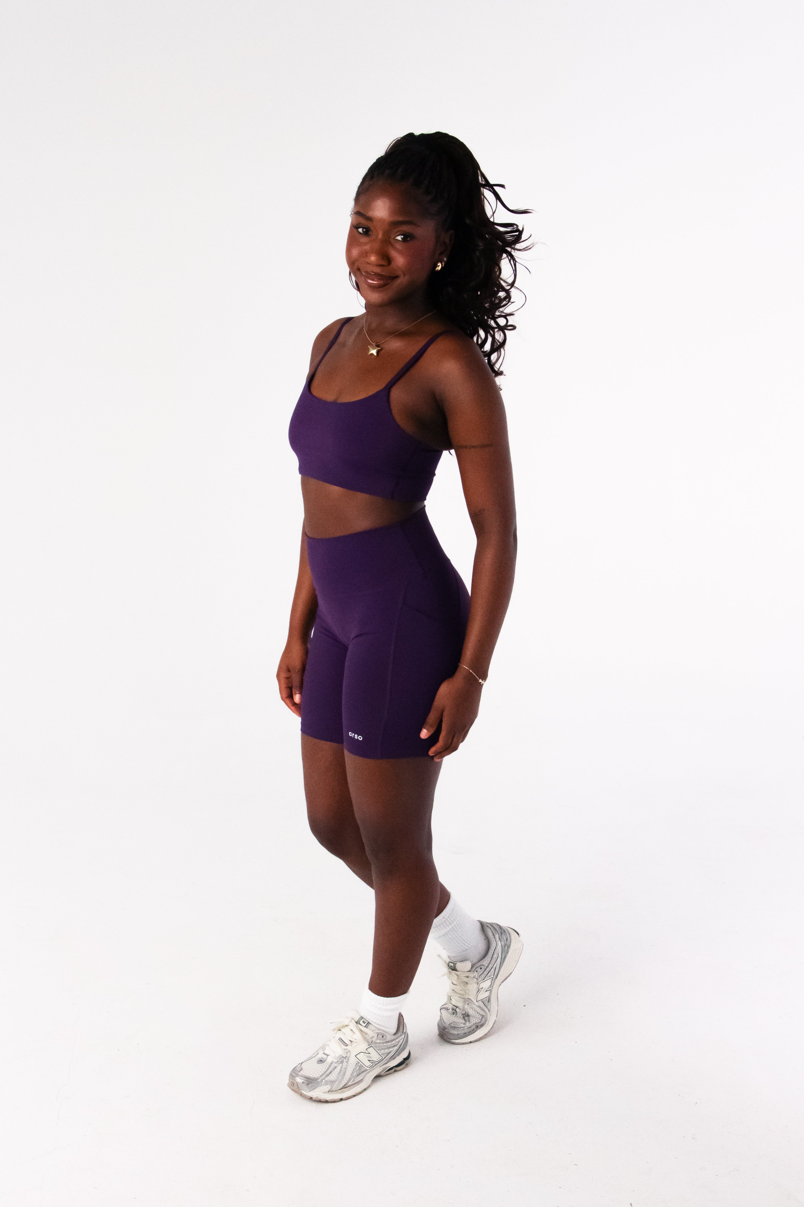 SeaButter™ 8" Pocket Shorts - Dark Grape
