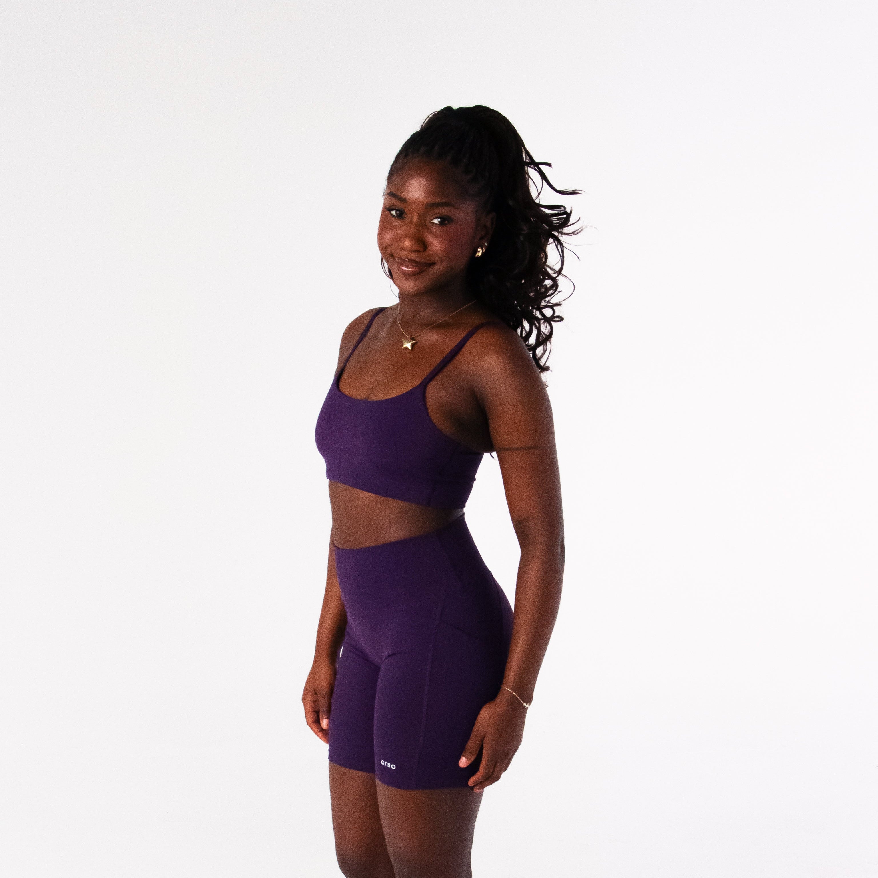 SeaButter™ 8" Pocket Shorts - Dark Grape