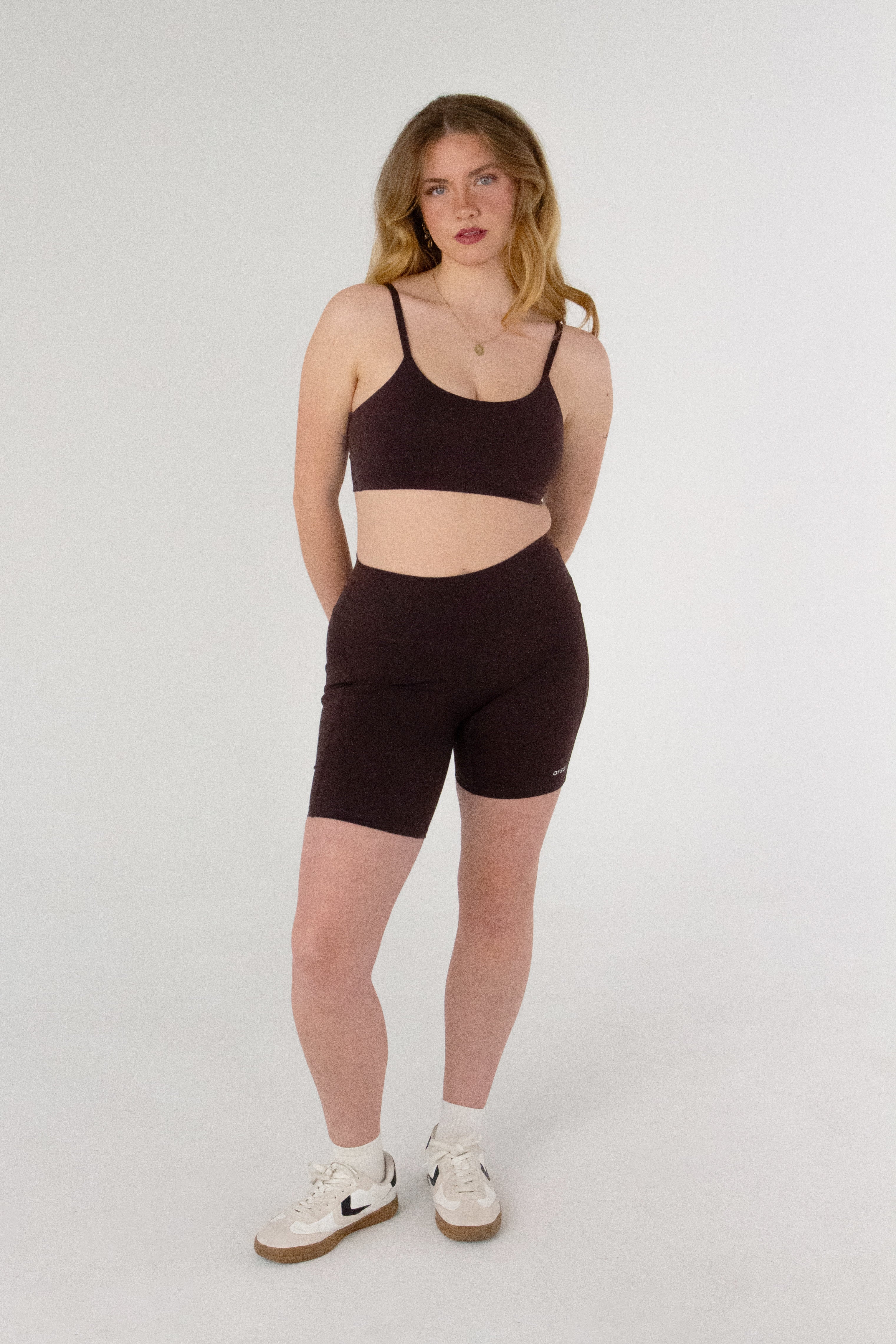 SeaButter™ 8" Pocket Shorts - Espresso Martini