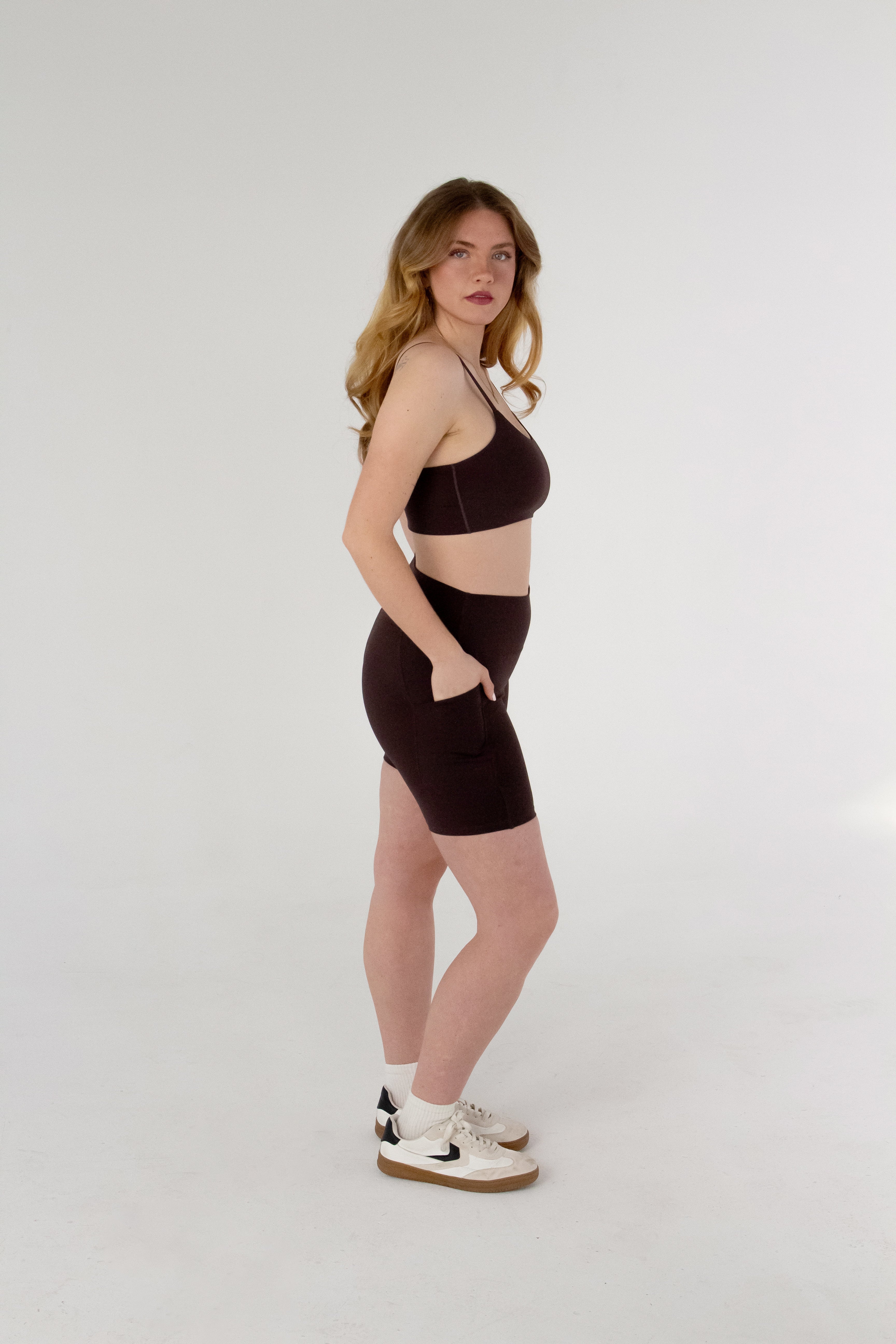SeaButter™ 8" Pocket Shorts - Espresso Martini