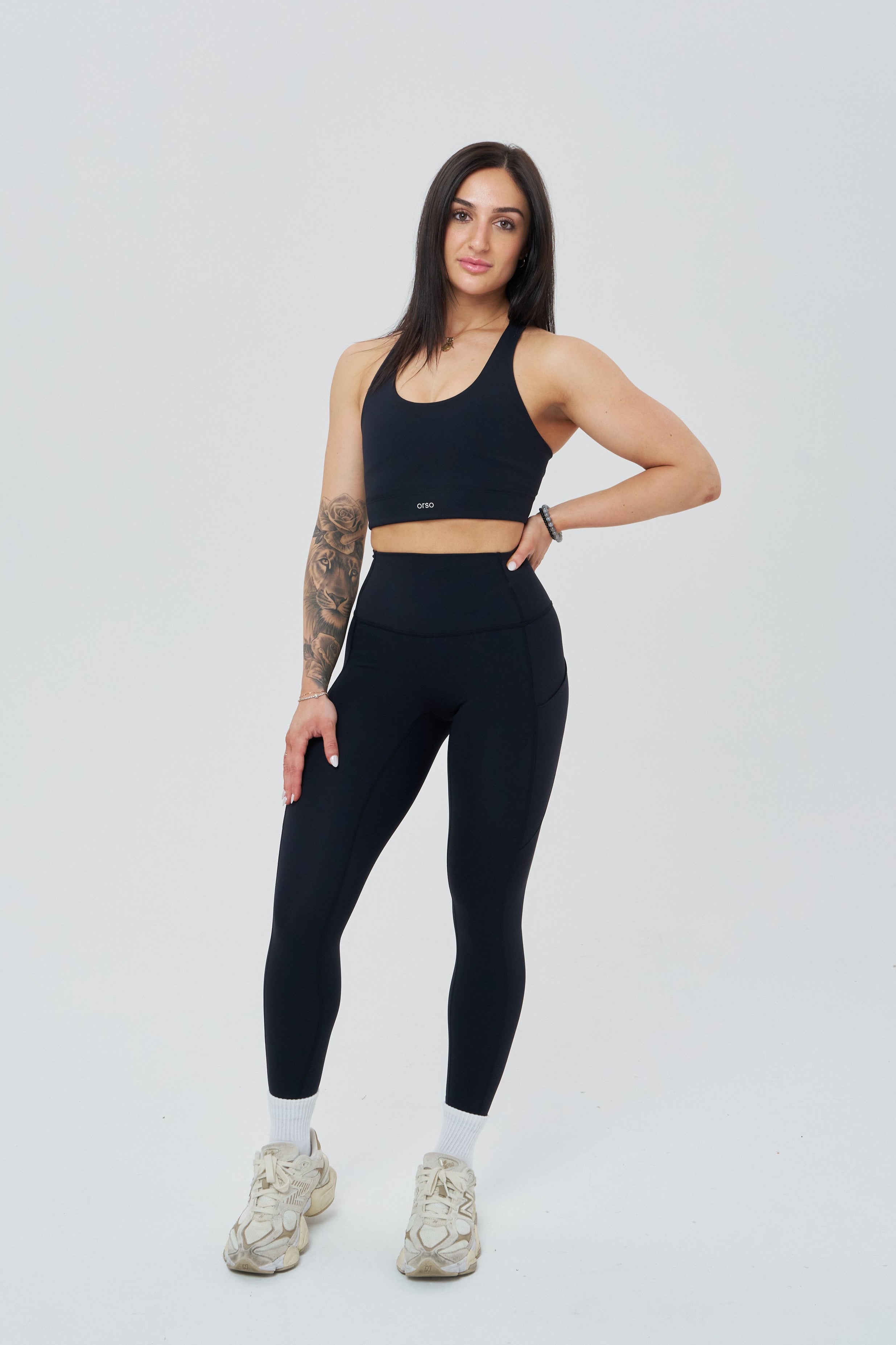 SeaStorm™ Pockets - Onyx Black - Orso Activewear