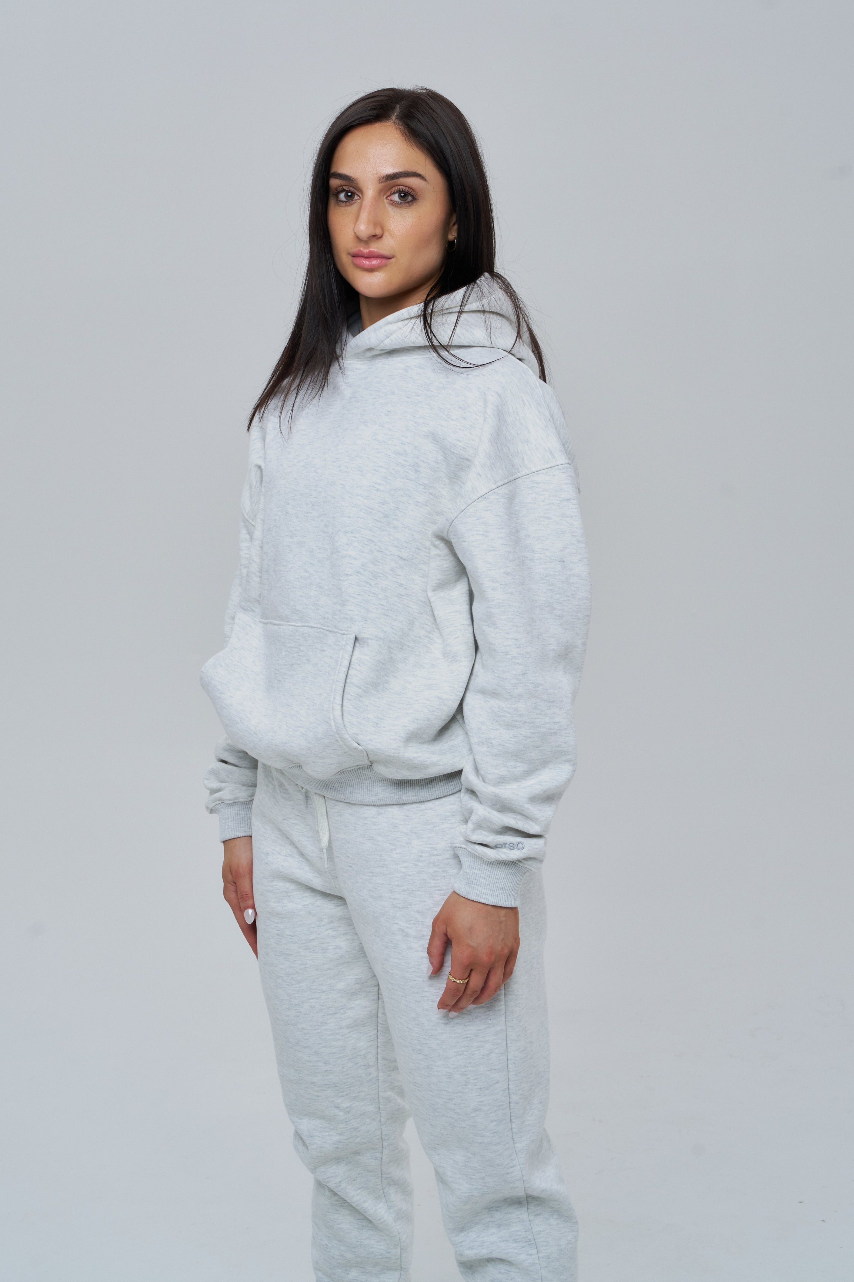 DreamLounge™ Essential Hoodie - Heather Grey