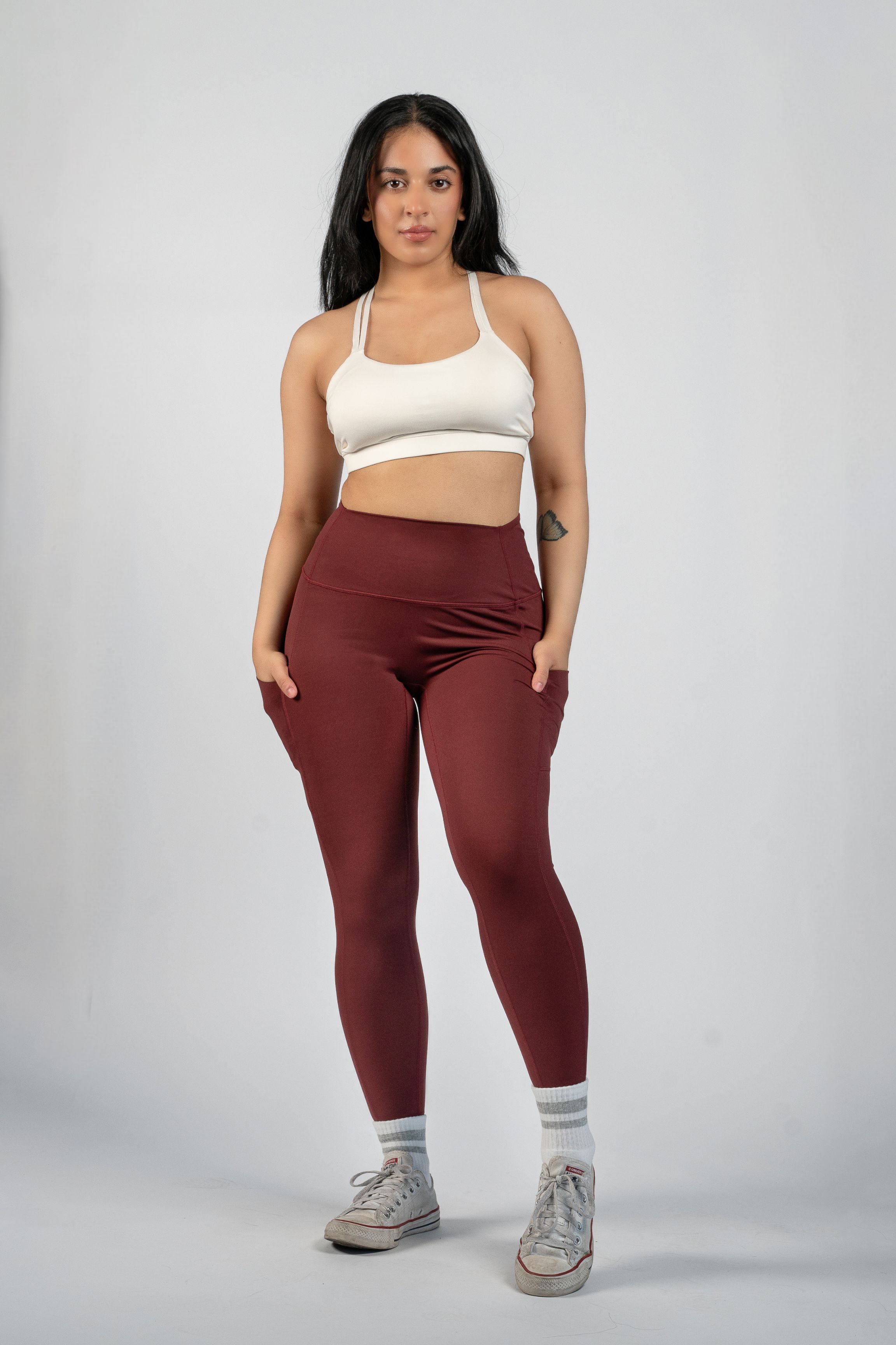 Workout leggings with pockets
