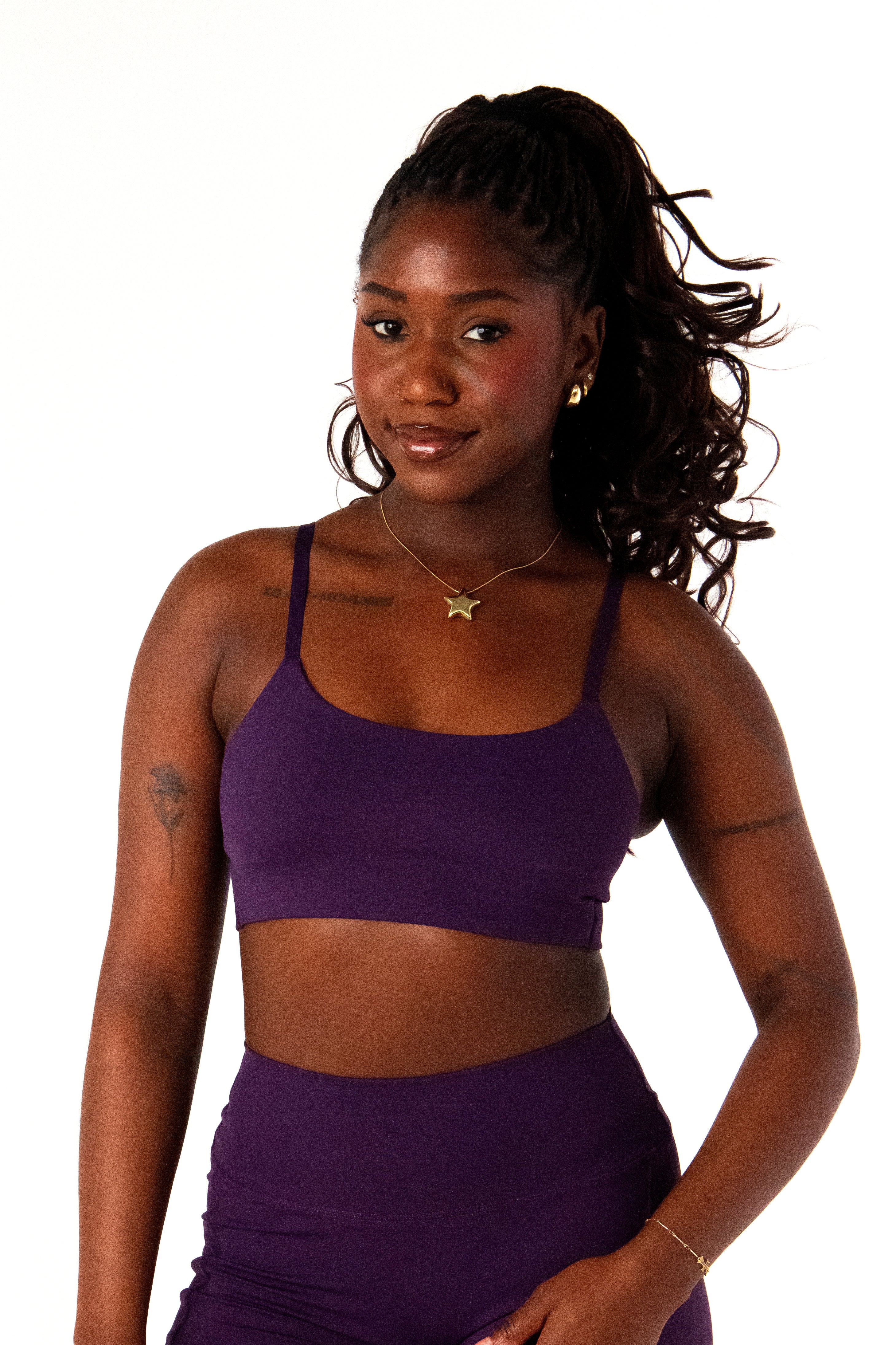 SeaButter™ Bra - Dark Grape