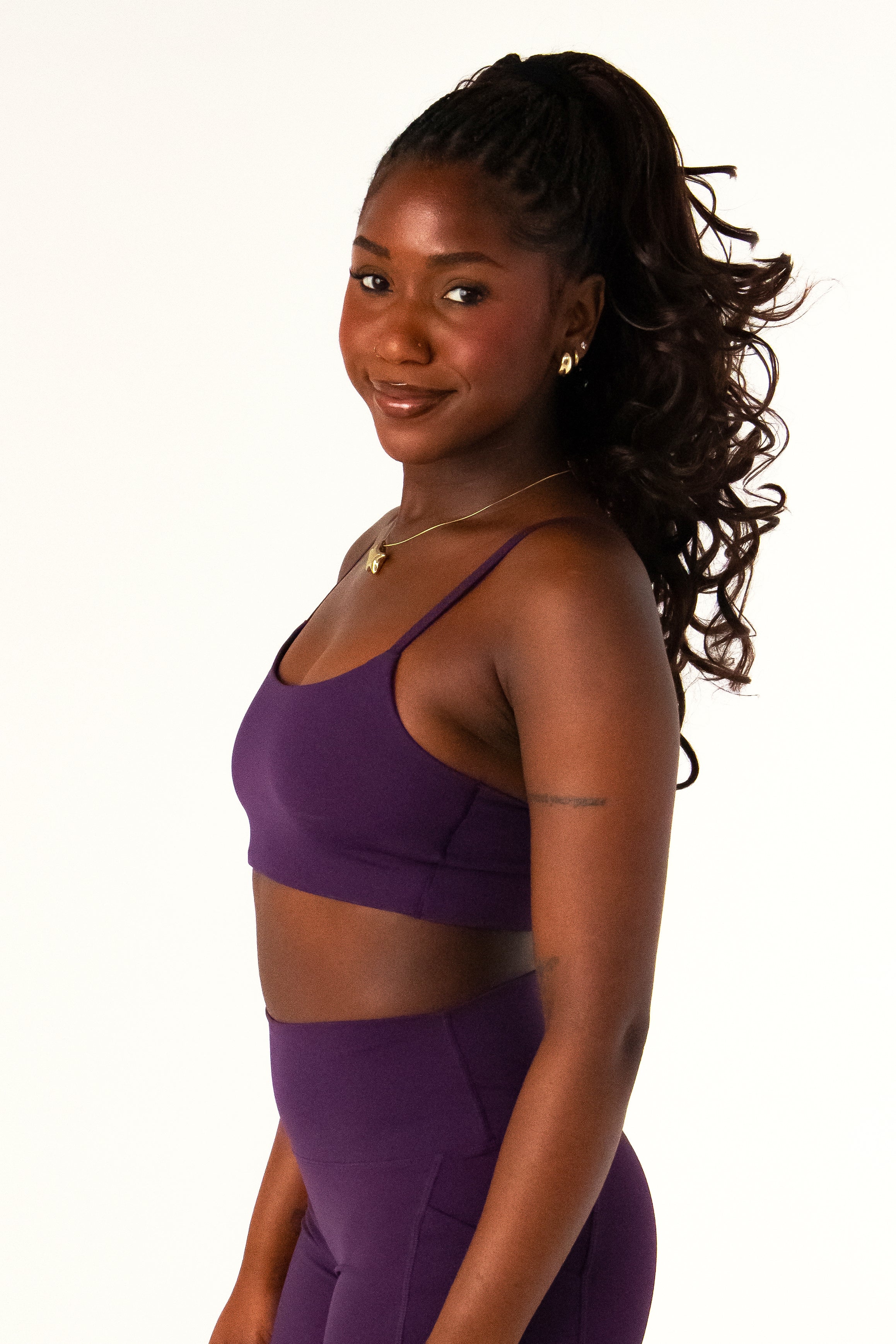SeaButter™ Bra - Dark Grape