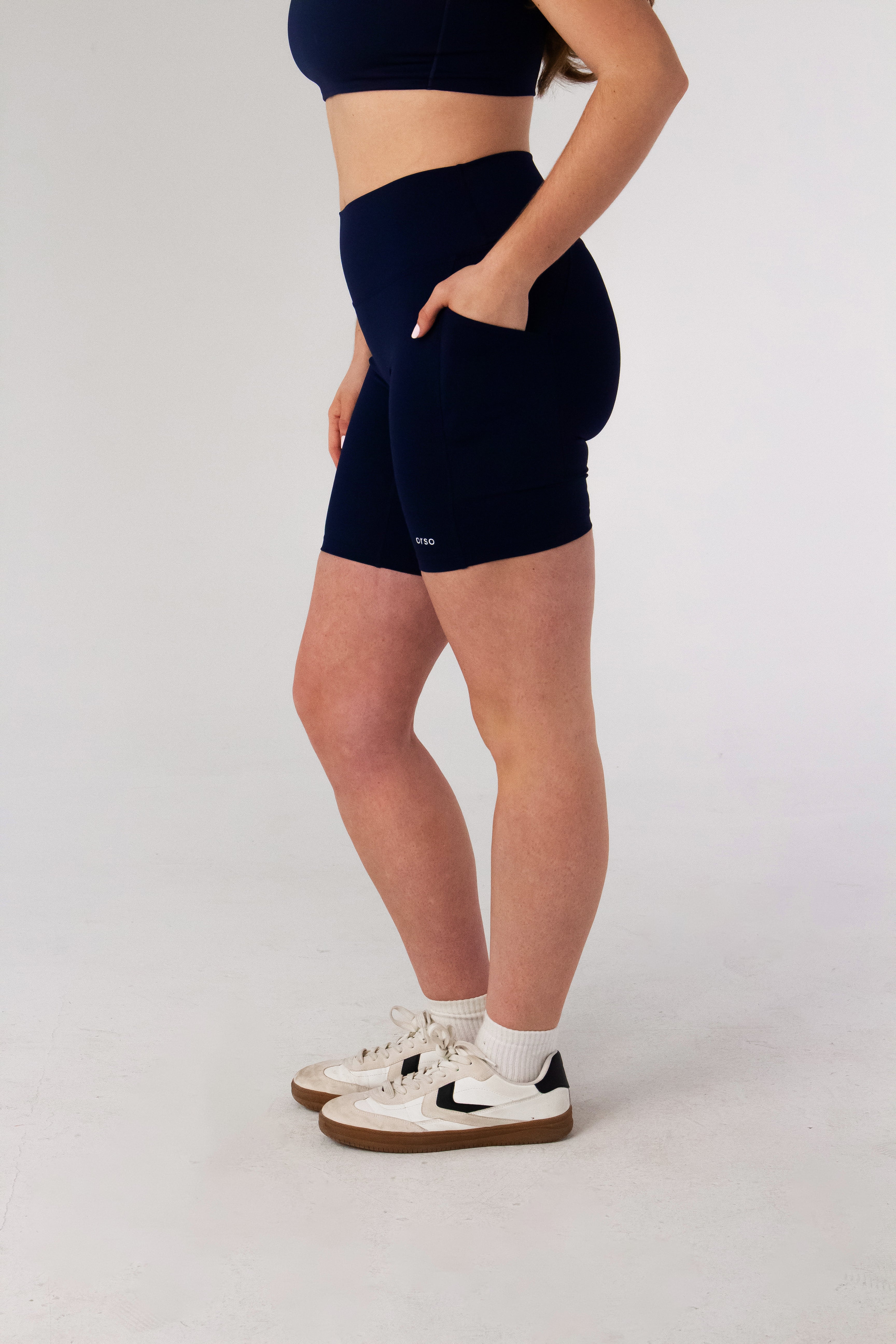 SeaButter™ 8" Pocket Shorts - Deep Indigo